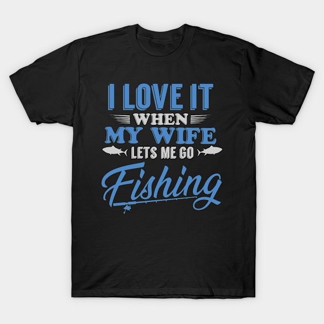 Fishing Design Boat fishingmen gift T-Shirt by Maxs